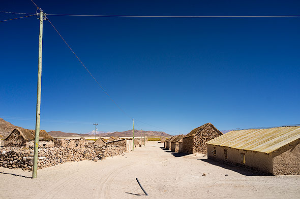A typical bolivian village compared...