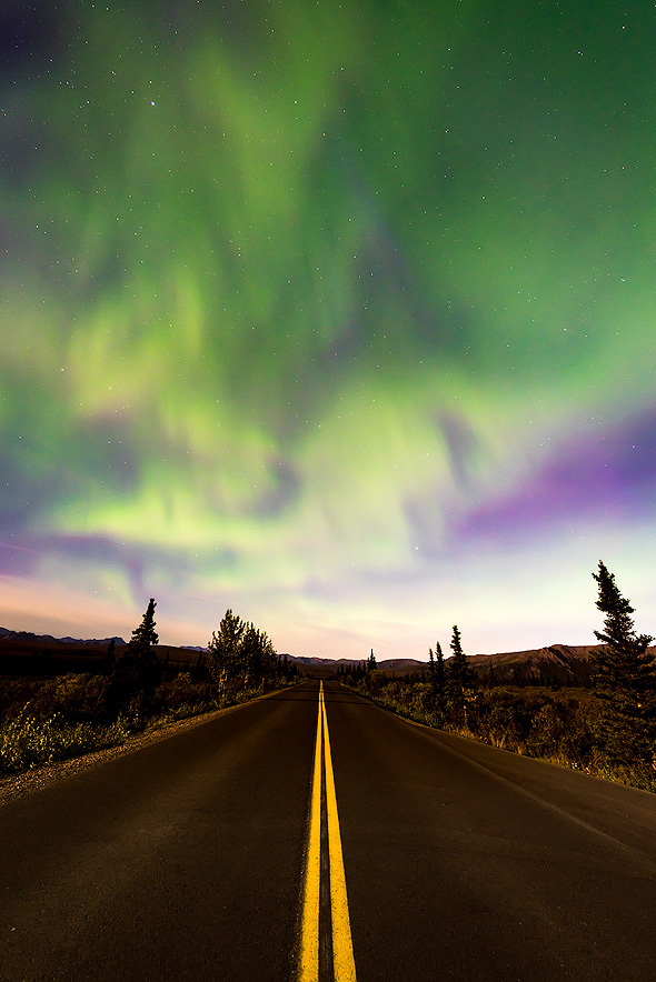 Good chances to see Northern Lights (Aurora Borealis) in Alaska