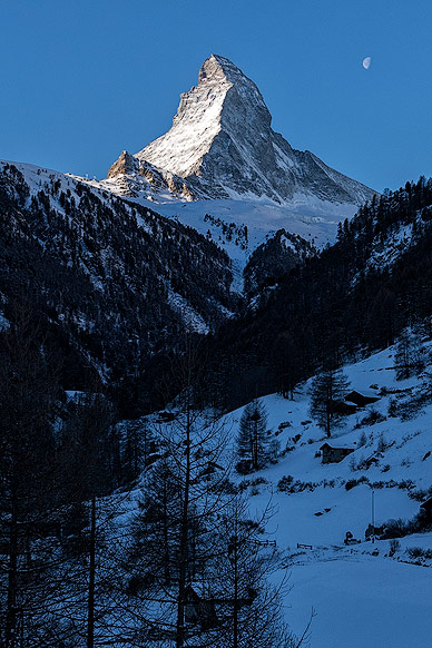 Aussicht von Matterhorn-Express Station