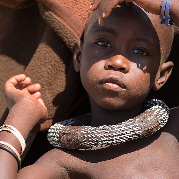 Portrait of a Himba Boy
